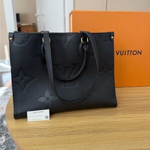 Louis Vuitton Empreinte Black On The Go MM